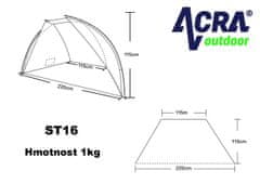 Acra BROTHER ST16 plažni šotor 220 x 115 x 115 cm