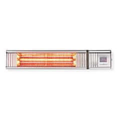 Nedis HTPA30ESS - grelnik terase | 2000 W | 9 nastavitev temperature | stenska namestitev | IP65 | aluminij