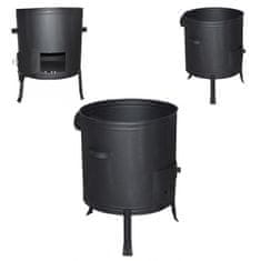 Kotelska peč ¤56cm 80L brez kotla (SUPER)