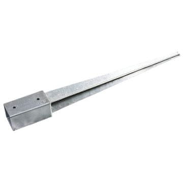 Levior Podnožje sidrnega stebra 121x121x900mm Zn s trnom