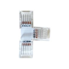 Immax konektor CLICK 12 mm, T-sklop, RGB+CCT, 6-pinski