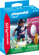 Playmobil PLAYMOBIL Special Plus 70875 Nogometaš z golom