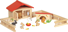 Goki Igralni set za zajčjo hišo