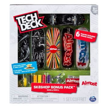 TECH DECK SKATESHOP 6 KOSOV Z DODATKI