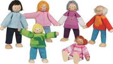Goki Lutke Sodobna družina 6 kosov