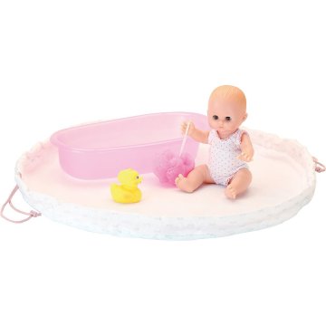 Petitcollin Kopalna lutka 28 cm s kopalno opremo Petit Câlin