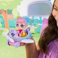 TM Toys Kindi Kids Minis Mavrična lutka Kate z letalom