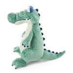 NICI Igrača plišasti krokodil McDile 27 cm sedeči, zelena