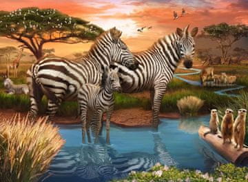 Ravensburger Zebra Puzzle 500 kosov