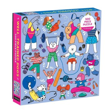 Mudpuppy Vadba za pse 500 kosov