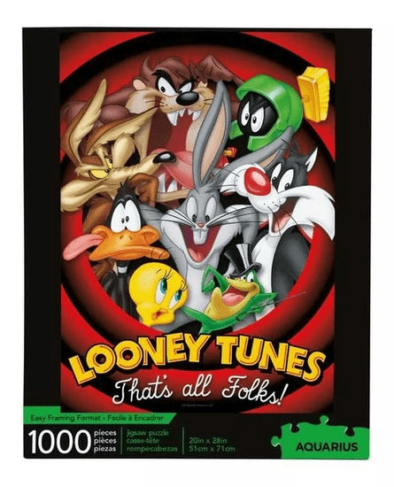 Aquarius Puzzle Looney Tunes: to je vse, prijatelji! 1000 kosov