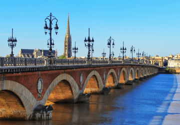 BLUEBIRD Puzzle Kamniti most, Bordeaux 1000 kosov