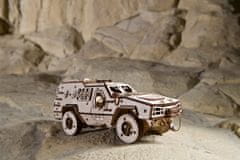 UGEARS 3D lesena mehanska sestavljanka Bojno vozilo Dozor-B