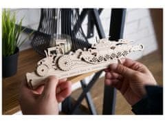 UGEARS 3D sestavljanka Brave UA Tractor 51 kosov