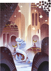 Libellud Puzzle Dixit Collection: morska deklica v ljubezni 1000 kosov