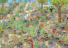 Jumbo Puzzle JvH Svetovno prvenstvo v ciklokrosu 1000 kosov