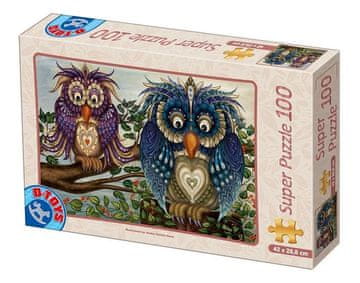 D-Toys Puzzle Sova par 100 kosov