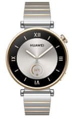 Huawei Watch GT 4 pametna ura, 41 mm, srebrno-zlata, Aurora-B19T (55020BHY)