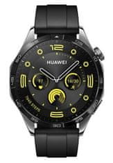 Huawei Watch GT 4 pametna ura, 46 mm, črna, Phoinix-B19F (55020BGS)