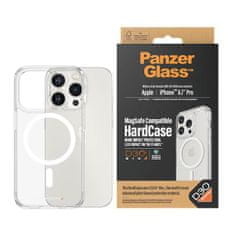 PanzerGlass HardCase D30 ovitek za iPhone 15 Pro, MagSafe, prozoren