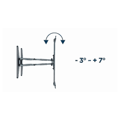 Gembird Nosilec za LCD TV WM-80STR-01 40"-80"