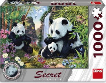Dino Puzzle Secret Collection: Pande 1000 kosov