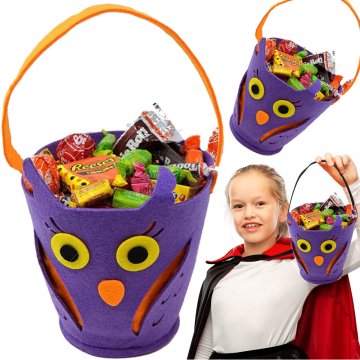 Korbi Velika Vedro Buča za Posladke Halloween