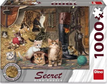 Dino Puzzle Secret Collection: Mačke 1000 kosov