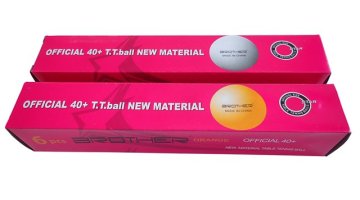 Žogice za namizni tenis Brother 6 kosov 40 mm