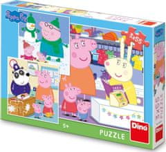 Dino Puzzle Peppa Pig 3x55 kosov