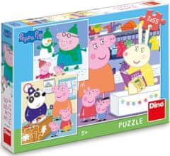 Dino Puzzle Peppa Pig 3x55 kosov