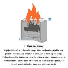 SOLO STOVE brezdimno namizno kurišče Mesa XL, srebrno