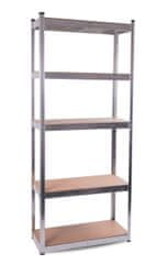 Kovinski regal 174x75x30 cm 5 polic