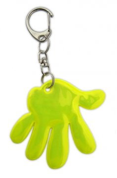 Altima Obesek odsevni Roka rumena