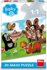 Puzzle Mole: Rojstni dan MAXI 24 kosov