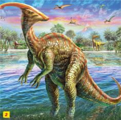 Dinozavri Puzzle: Parasaurolophus 60 kosov