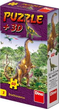 Dino Dinozavri Puzzle: Brahiosaurus 60 kosov