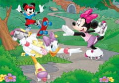 Dino Minnie se ukvarja s športom: sestavljanka 100XL kosov