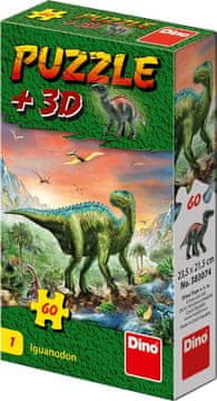 Dino Dinozavri Puzzle: Iguanodon 60 kosov