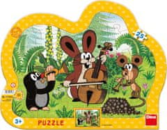Dino Toys KRTEK MUSICIAN 25 obrisov Puzzle