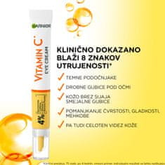 Garnier Skin Naturals Vitamin C krema za predel okoli oči, 15 ml