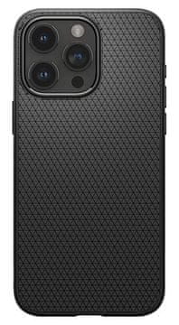 Spigen Liquid Air ovitek za iPhone 15 Pro, mat črn
