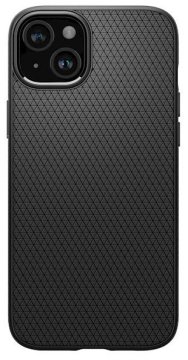 Spigen Liquid Air ovitek za iPhone 15, mat črn