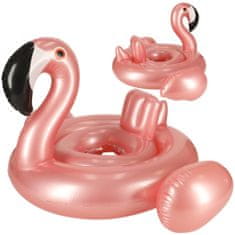 Aga Napihljiv obroč s sedežem za otroke Flamingo