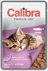 Calibra Cat pocket Premium Kitten Salmon 100g