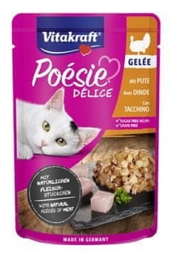 Vitakraft Cat Poésie Délice Gelee žepni puran 85g