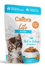 Calibra Cat Life Kitten Losos v omaki 85g