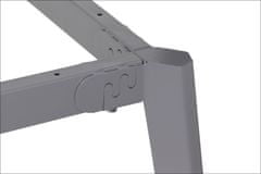 STEMA Kovinski okvir za mizo NY-A385. Dimenzije 115x64x72,2 cm. Siva.