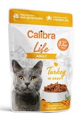 Calibra Cat Life kapsula Adult Turčija v omaki 85g