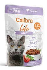 Calibra Cat Life pocket Adult Telečje meso v omaki 85g